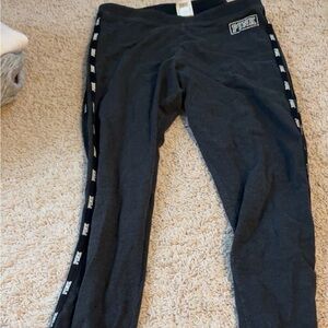 PINK Victoria's Secret Black Leggings